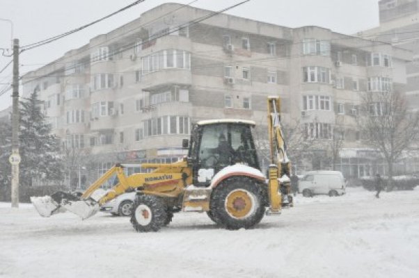 Primăria Constanța a instituit Comandamentul de iarnă